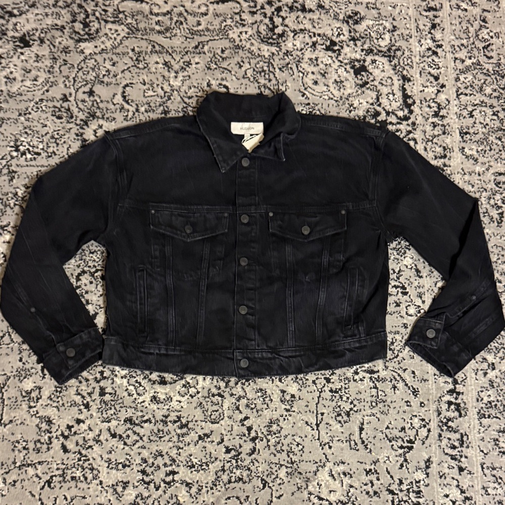 classic black Denim Jacket